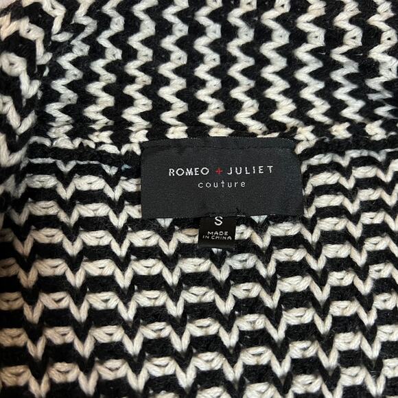 Romeo & Juliet Couture Open Front Knit Cocoon Cardigan Sweater Size S Boho - Picture 4 of 9